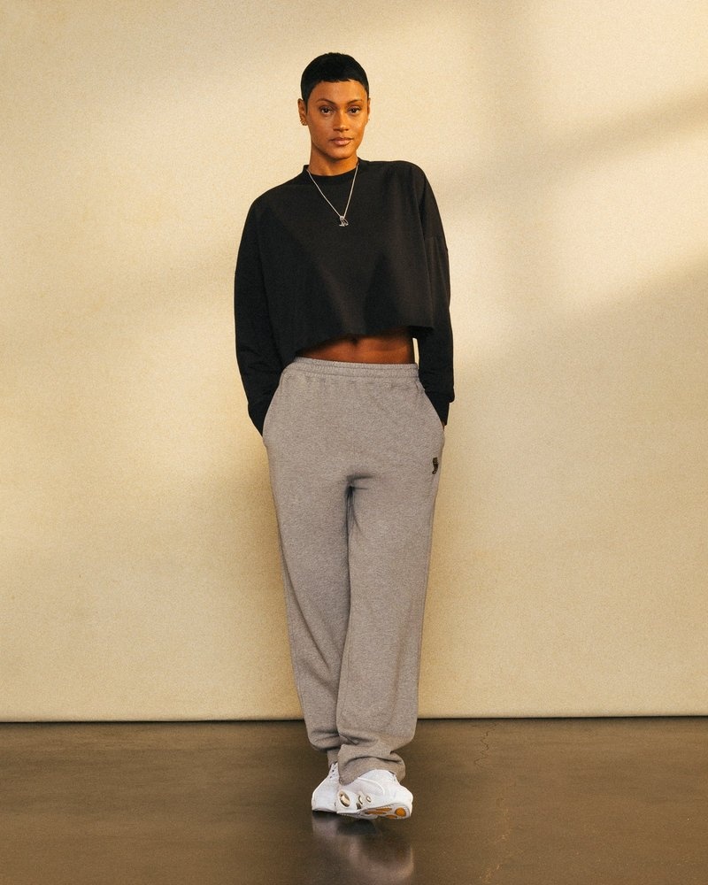 t-shirts octobers very own ovo cropped longsleeve t-shirt schwarz