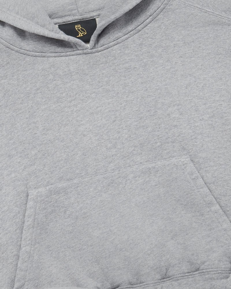 sweaters octobers very own ovo cropped hoodie grau