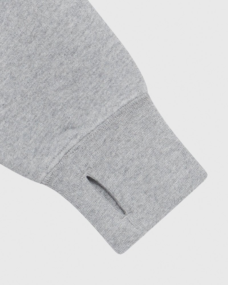 sweaters octobers very own ovo cropped hoodie grau