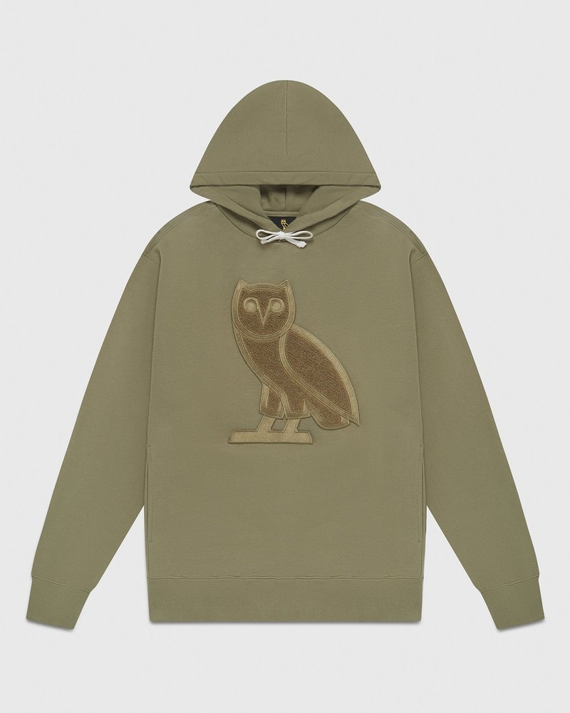 sweaters octobers very own ovo og hoodie sage