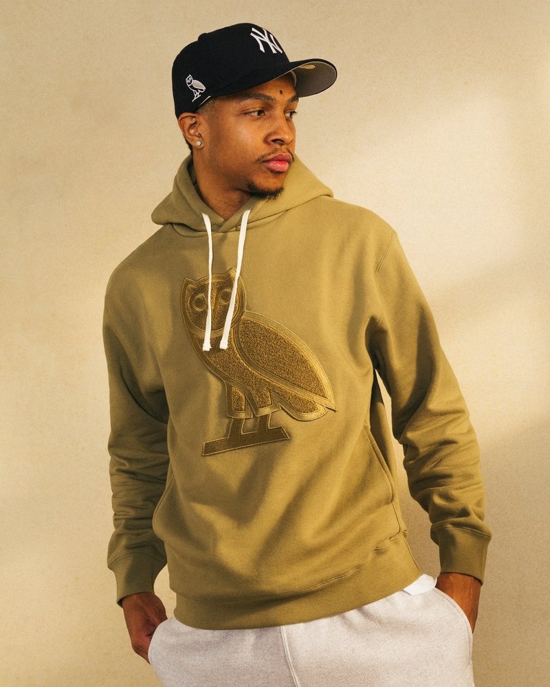 sweaters octobers very own ovo og hoodie sage