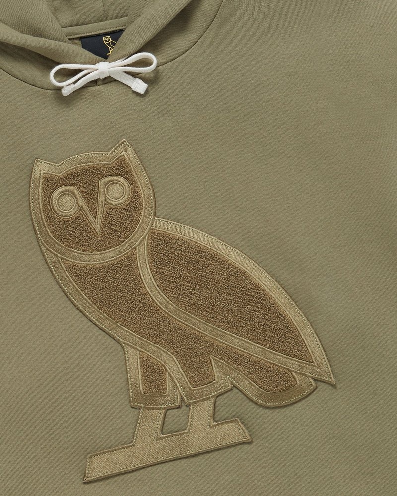 sweaters octobers very own ovo og hoodie sage