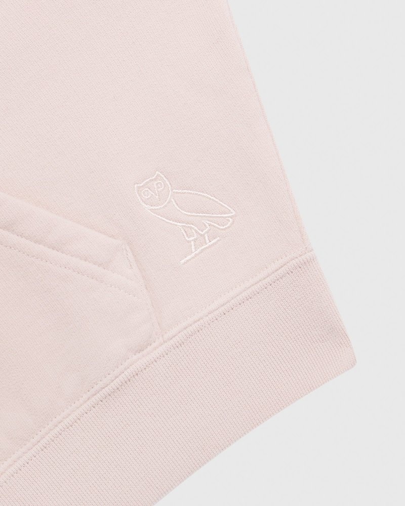 pullover oktobers eigener ovo full zip hoodie pink