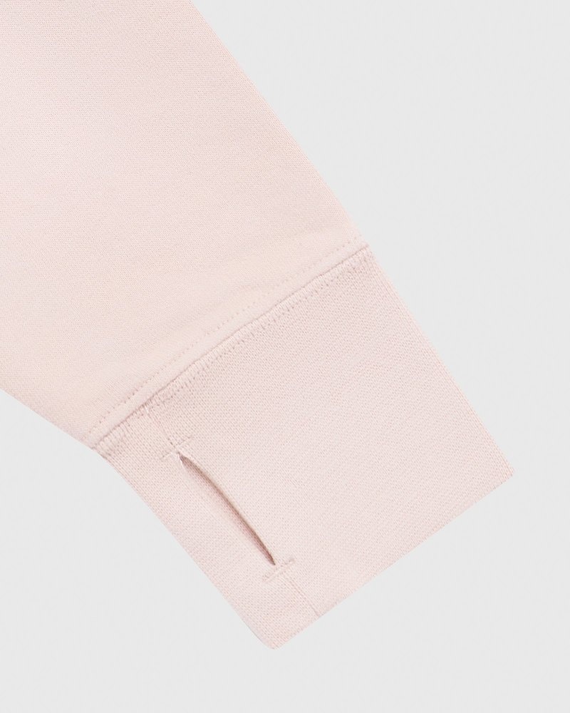 pullover oktobers eigener ovo full zip hoodie pink