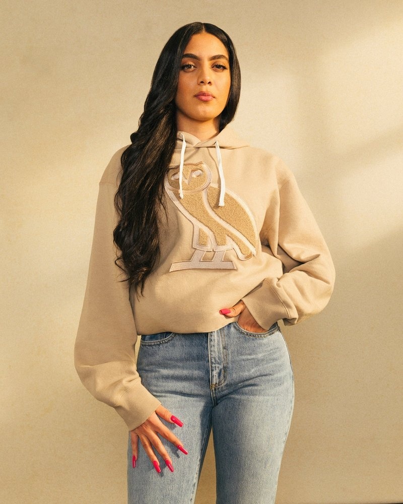 sweaters octobers very own ovo og hoodie sand