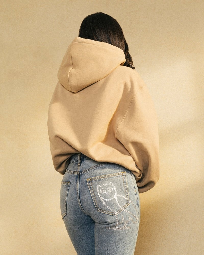 sweaters octobers very own ovo og hoodie sand