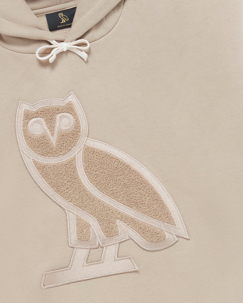 sweaters octobers very own ovo og hoodie sand