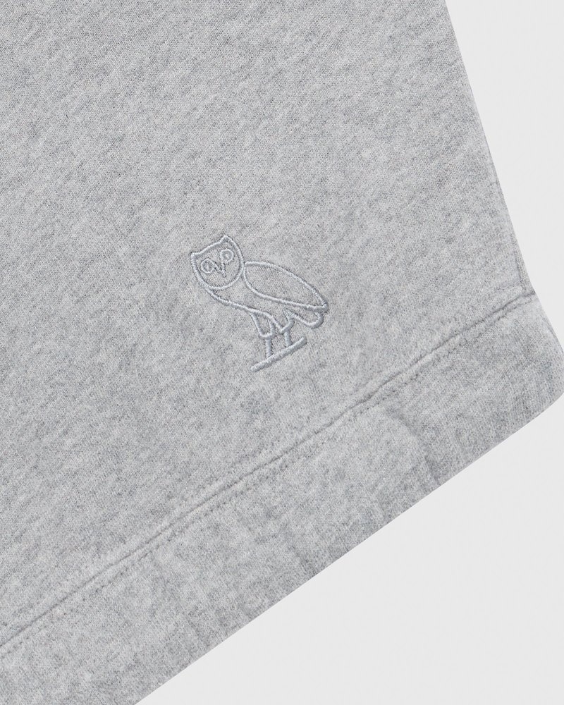 sweaters octobers very own ovo quarter zip mockneck sweatshirt grau