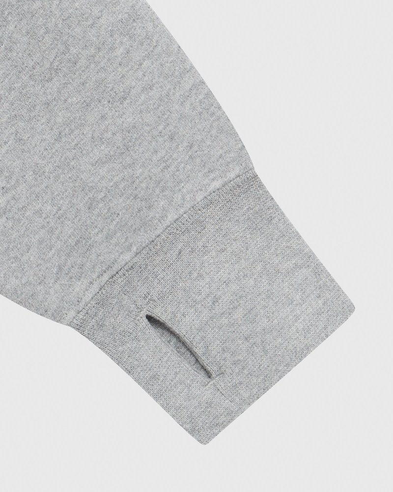 sweaters octobers very own ovo quarter zip mockneck sweatshirt grau