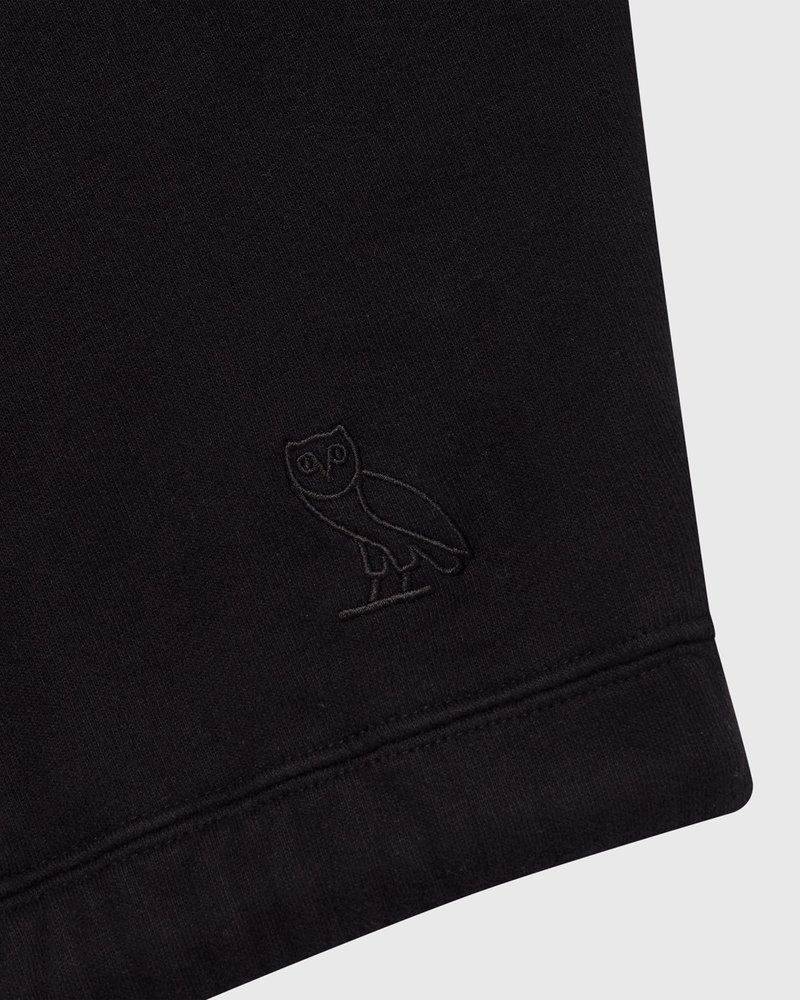 sweaters octobers very own ovo cropped crewneck sweatshirt schwarz
