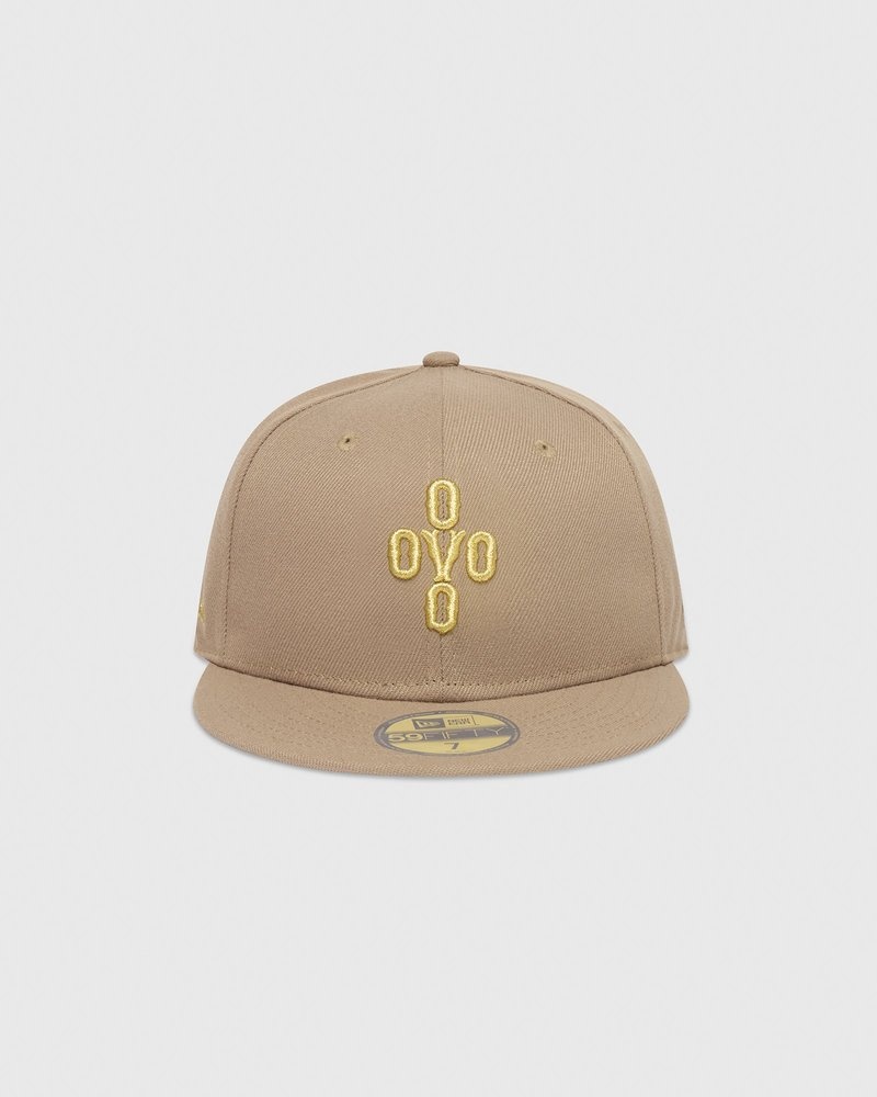 hüte oktobers ganz eigener ovo pom pom new era 59fifty fitted cap sand