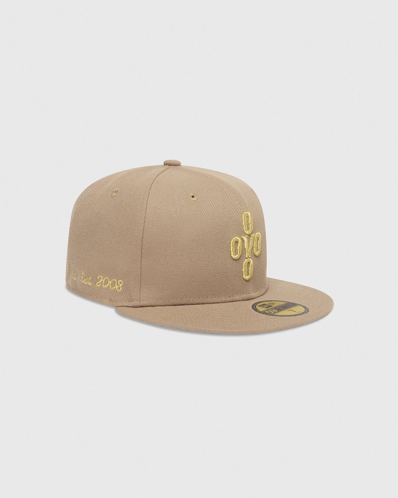 hüte oktobers ganz eigener ovo pom pom new era 59fifty fitted cap sand