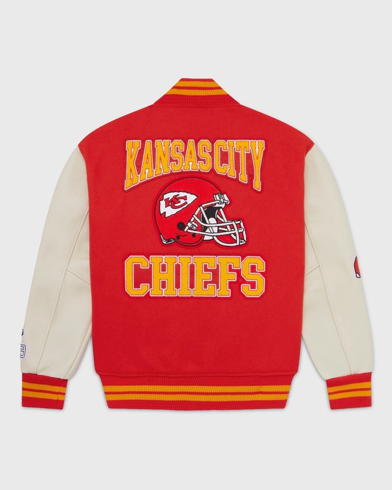 ovo nfl kansas city chiefs collegejacke aus der kollektion „outerwear octobers very own – rot