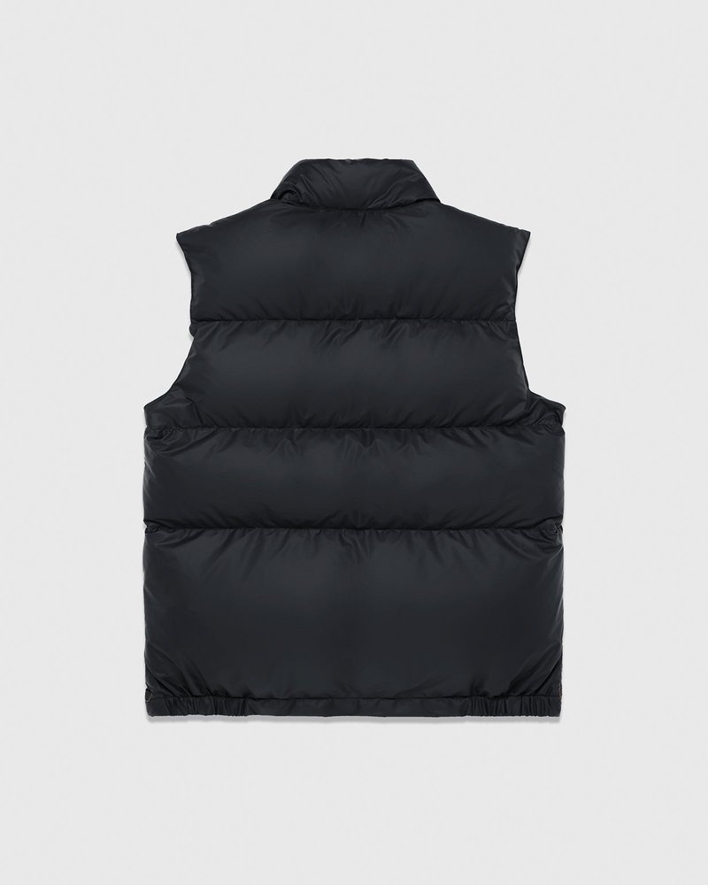 ovo crescent daunenweste aus italien schwarz – die exklusive kollektion von outerwear october.
