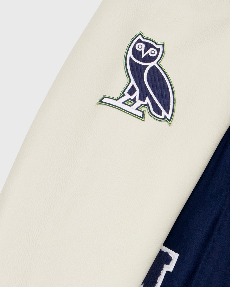 outdoorwear octobers very own ovo nfl seattle seahawks collegejacke blau