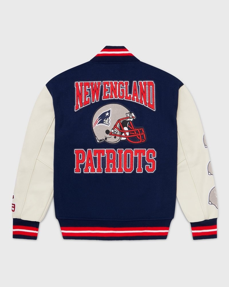 ovo nfl new england patriots collegejacke von outerwear octobers very own blau