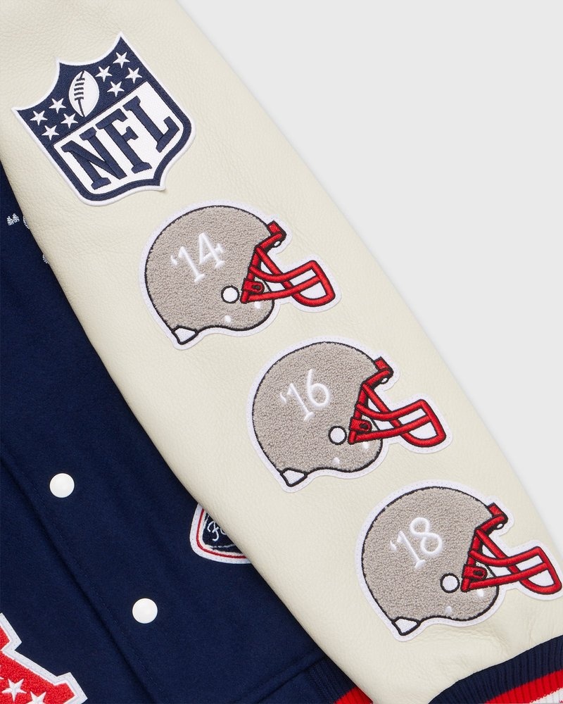 ovo nfl new england patriots collegejacke von outerwear octobers very own blau
