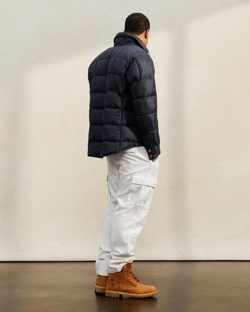 ovo crescent daunenhemd von outerwear octobers very own marineblau