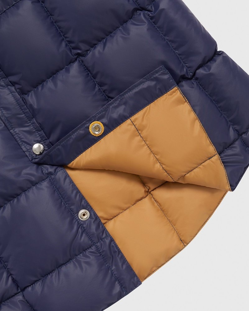 ovo crescent daunenhemd von outerwear octobers very own marineblau