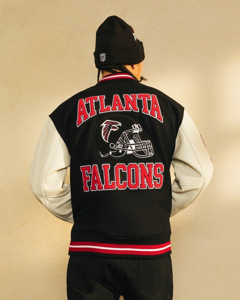 ovo nfl atlanta falcons collegejacke von outerwear octobers very own schwarz