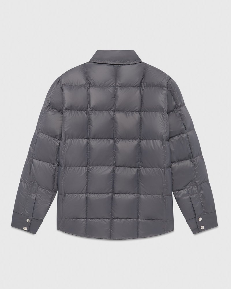 ovo crescent daunenhemd von outerwear octobers very own grau