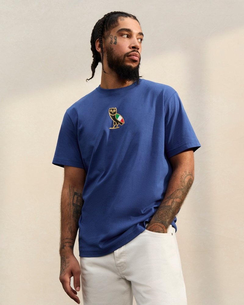 t-shirts oktobers very own ovo international mini og t-shirt blau