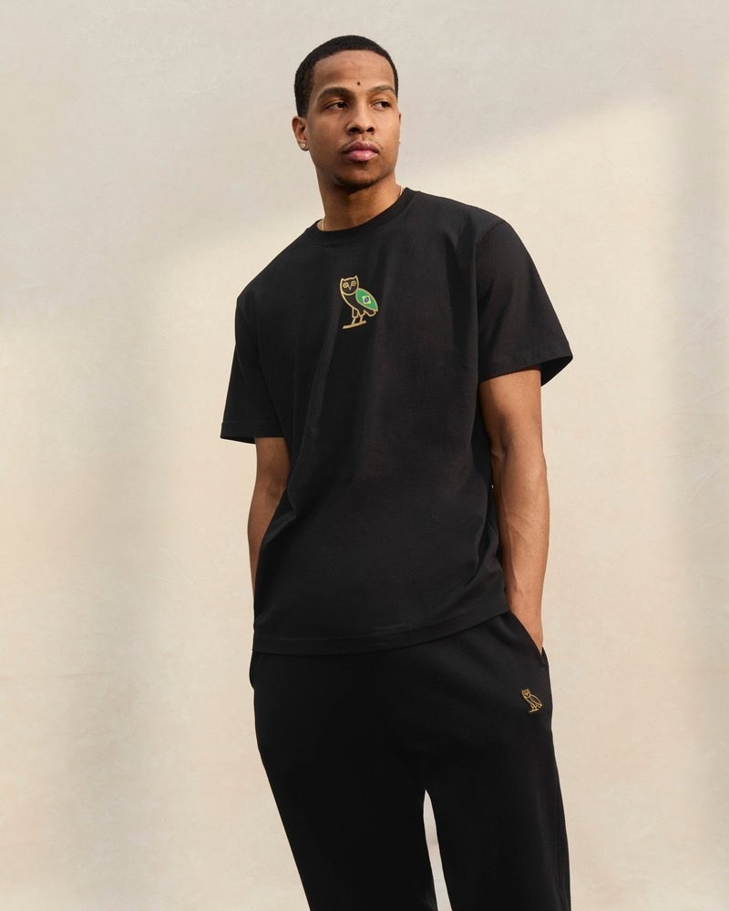 t-shirts octobers very own ovo international mini og t-shirt schwarz