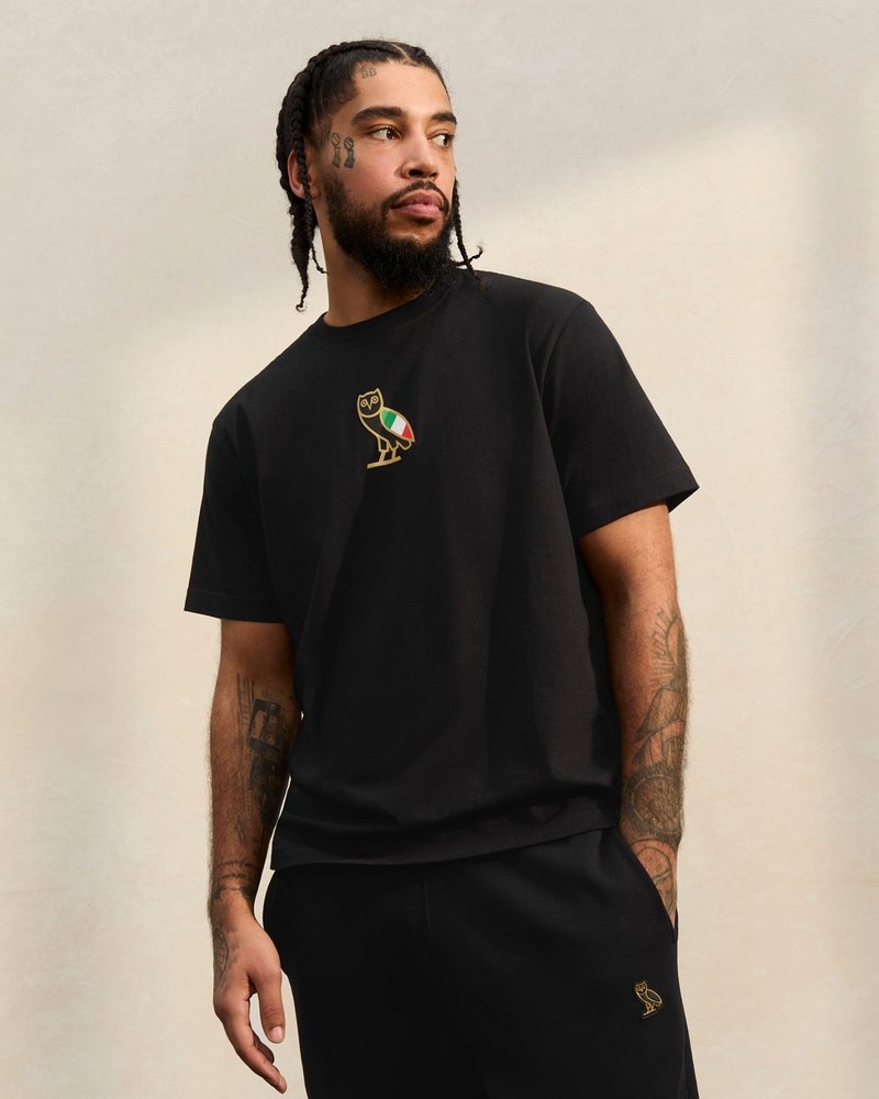 t-shirts octobers very own ovo international mini og t-shirt schwarz