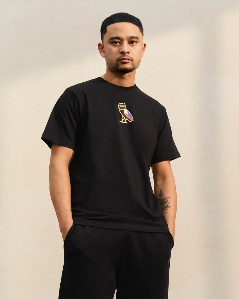 t-shirts octobers very own ovo international mini og t-shirt schwarz