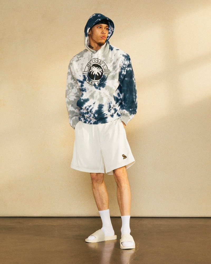 octobers very own ovo classic mesh short pants off-white