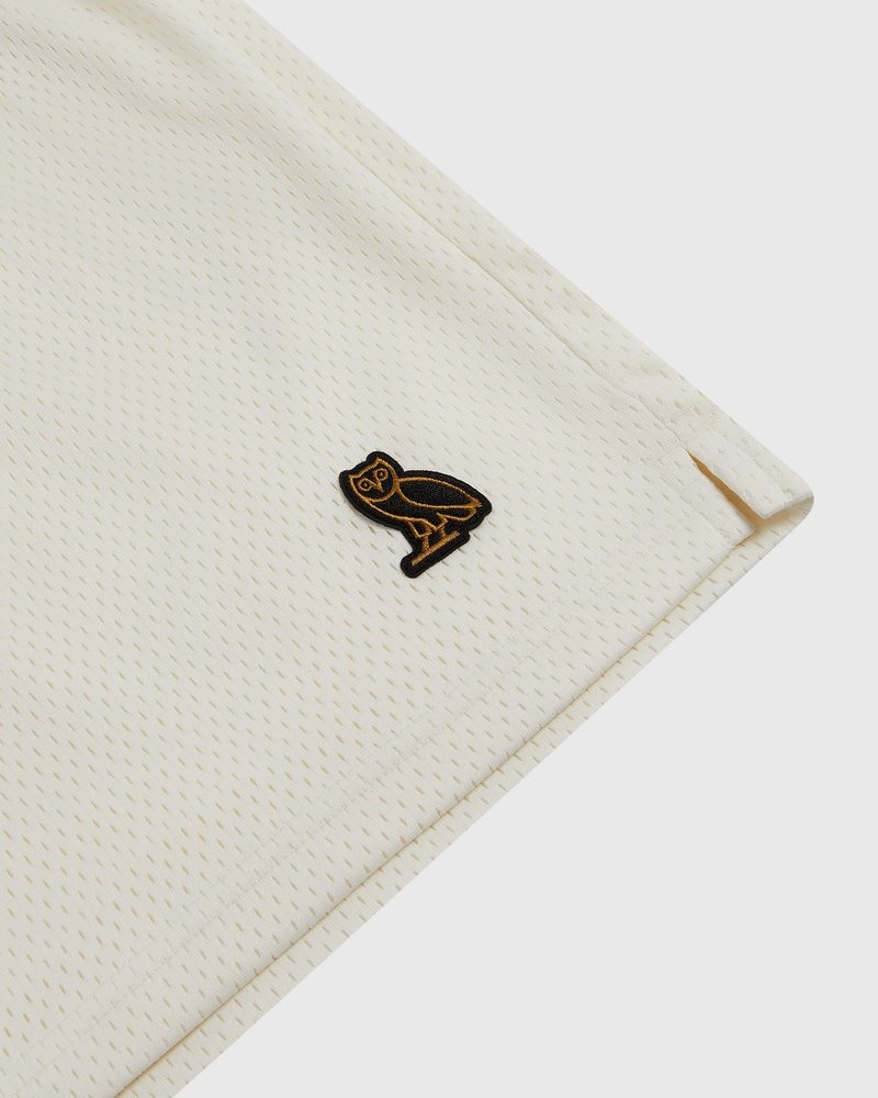 octobers very own ovo classic mesh short pants off-white