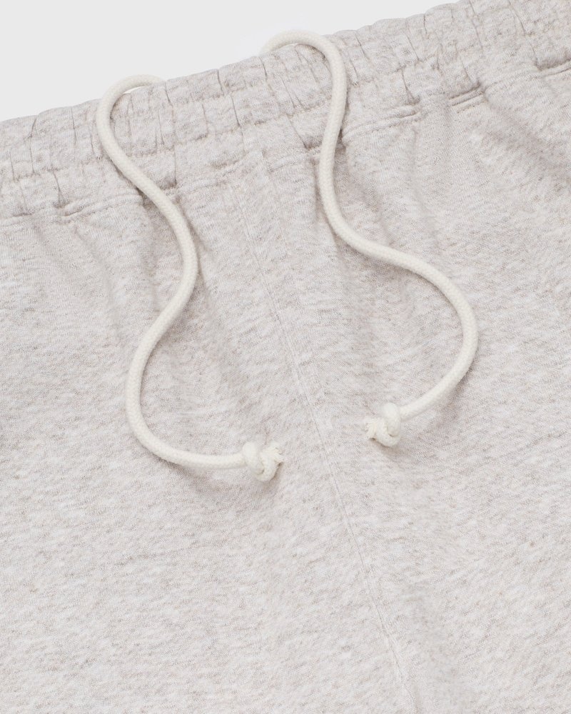 octobers very own ovo speckle fleece relaxed fit sweatpant oatmeal pants