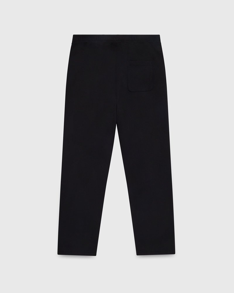 octobers very own ovo classic jogginghose mit offenem saum schwarz