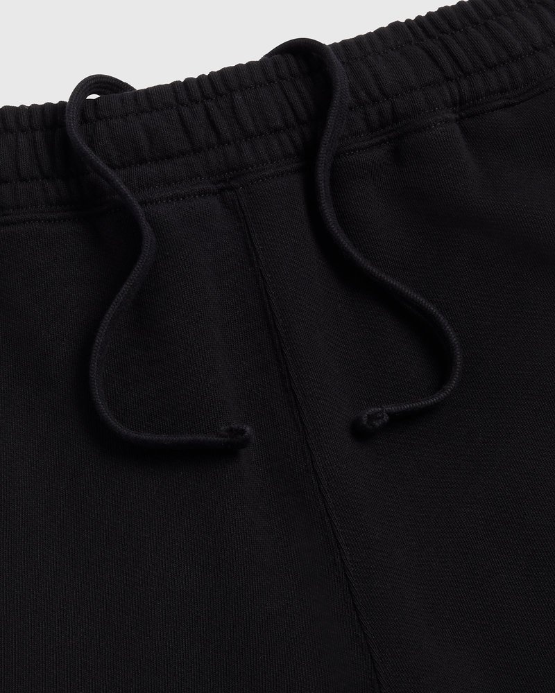 octobers very own ovo classic jogginghose mit offenem saum schwarz