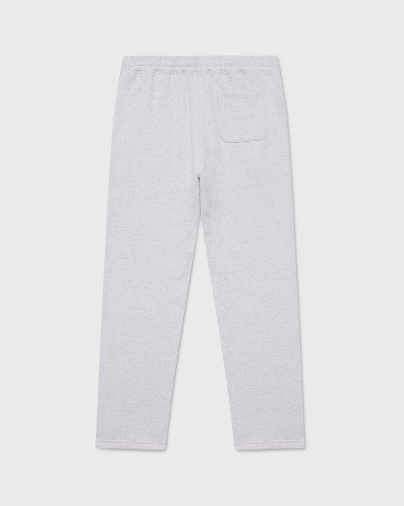 octobers very own ovo speckle fleece open hem sweatpant gray