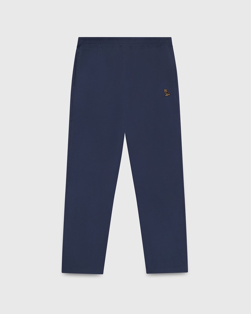 octobers very own ovo classic jogginghose mit offenem saum marineblau