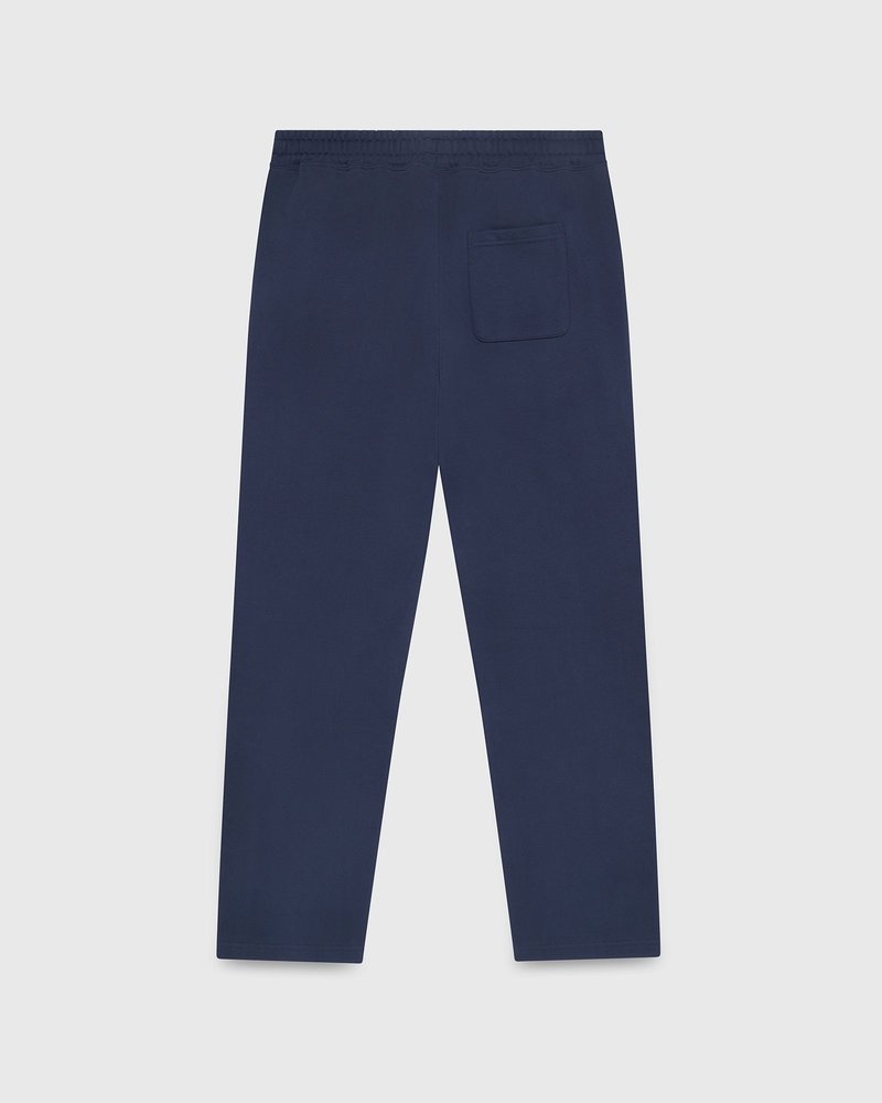 octobers very own ovo classic jogginghose mit offenem saum marineblau