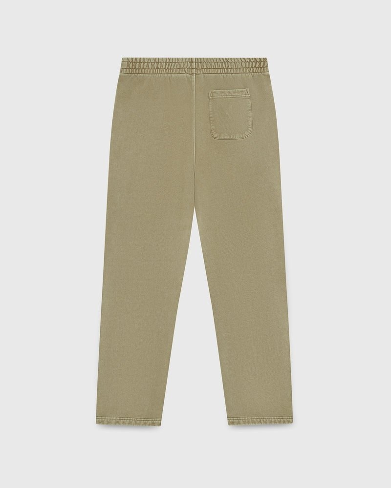 octobers very own ovo muskoka garment dyed open hem sweatpant sand