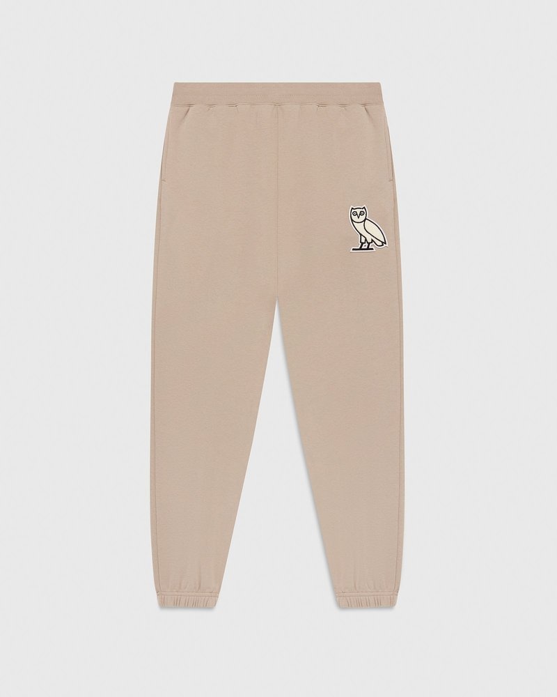 octobers very own ovo mini og plüsch-sweatpant sand