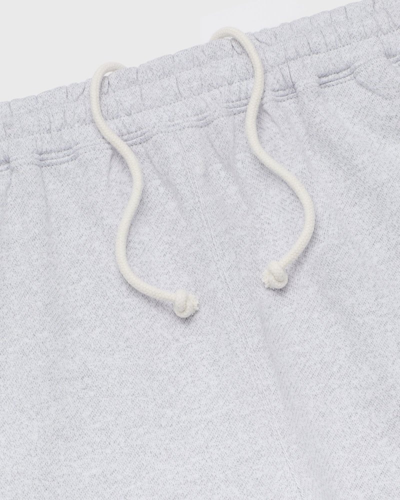 octobers very own ovo speckle fleece relaxed fit sweatpant gray