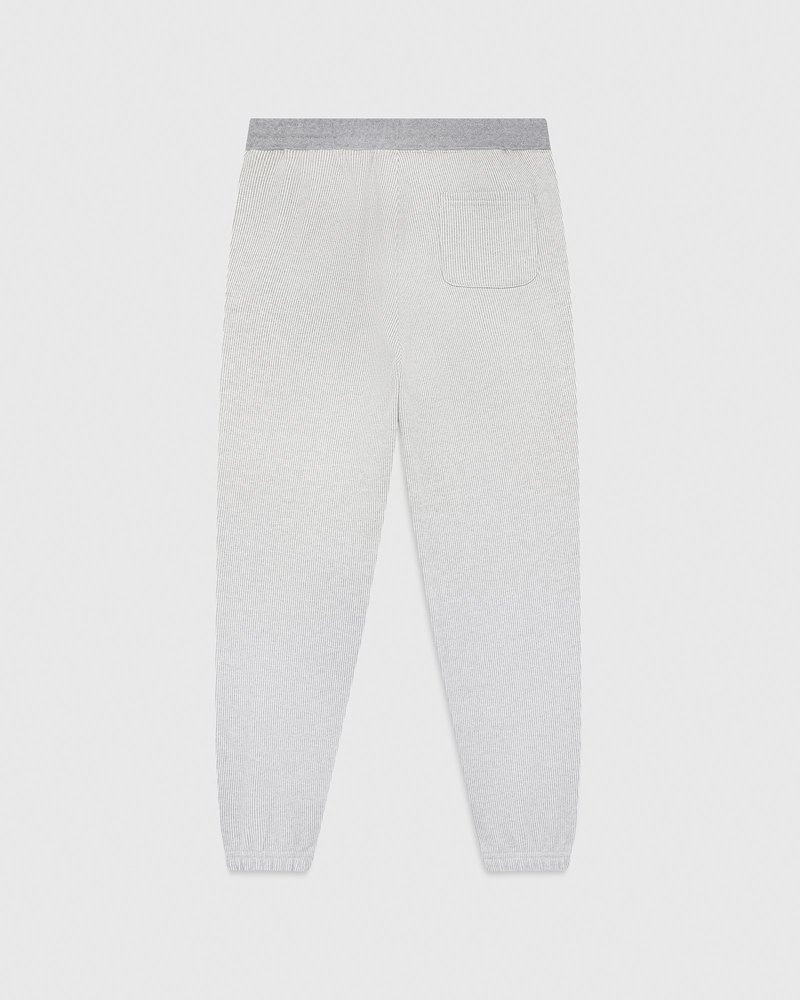 pants octobers very own ovo seersucker fleece relaxed fit sweatpant greycreme