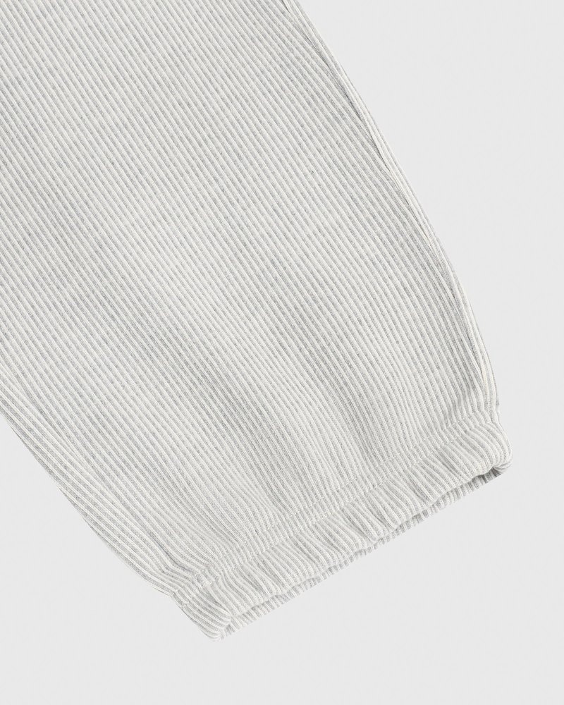 pants octobers very own ovo seersucker fleece relaxed fit sweatpant greycreme
