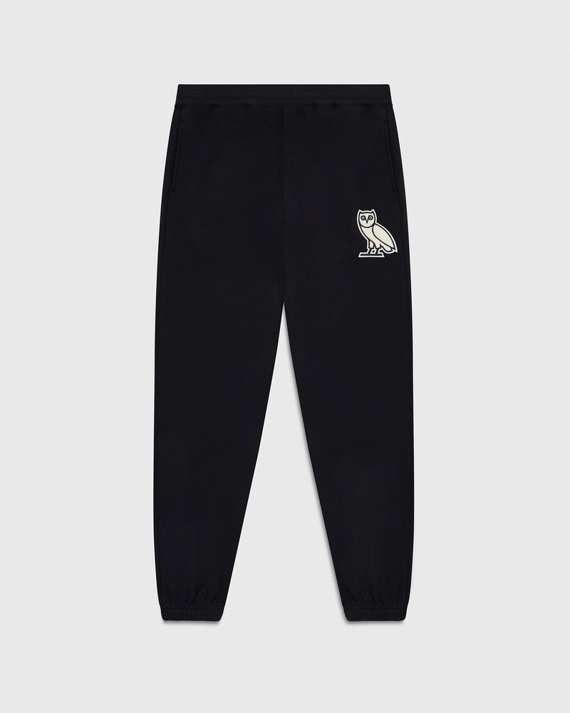octobers very own ovo mini og plüsch-sweatpant schwarz