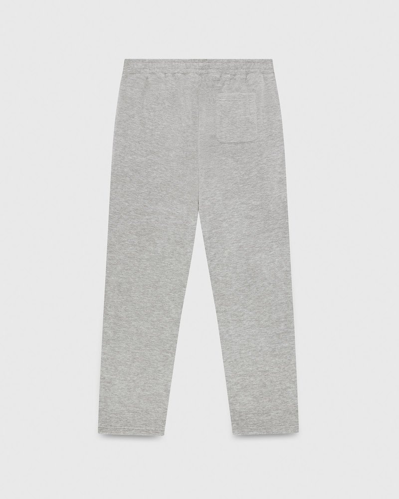 octobers very own ovo arch logo jogginghose mit offenem saum grau