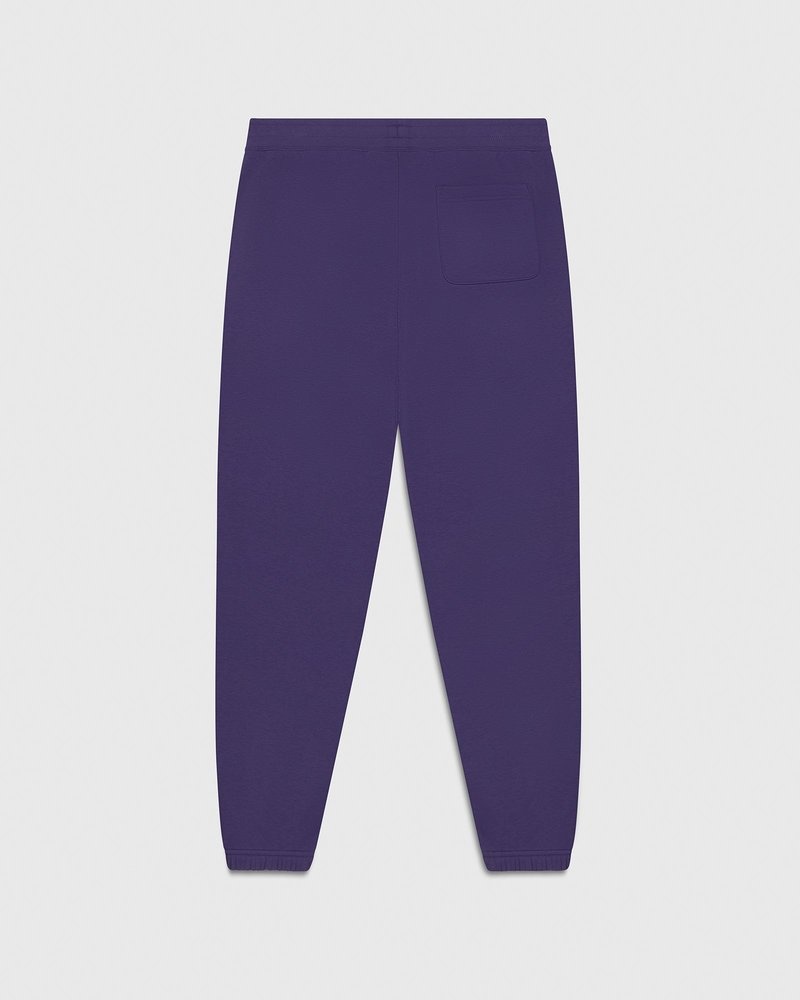 oktobers ganz eigene ovo mini og plüsch-jogginghose lila hose