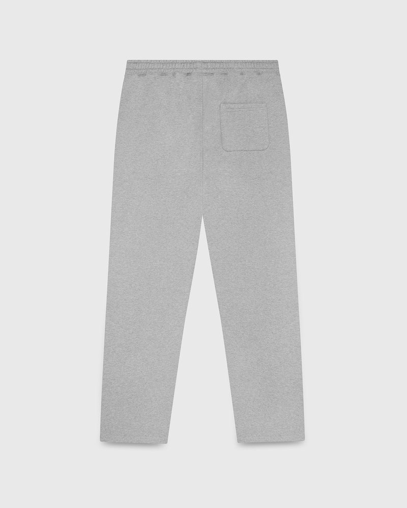 octobers very own ovo collegiate jogginghose mit offenem saum grau