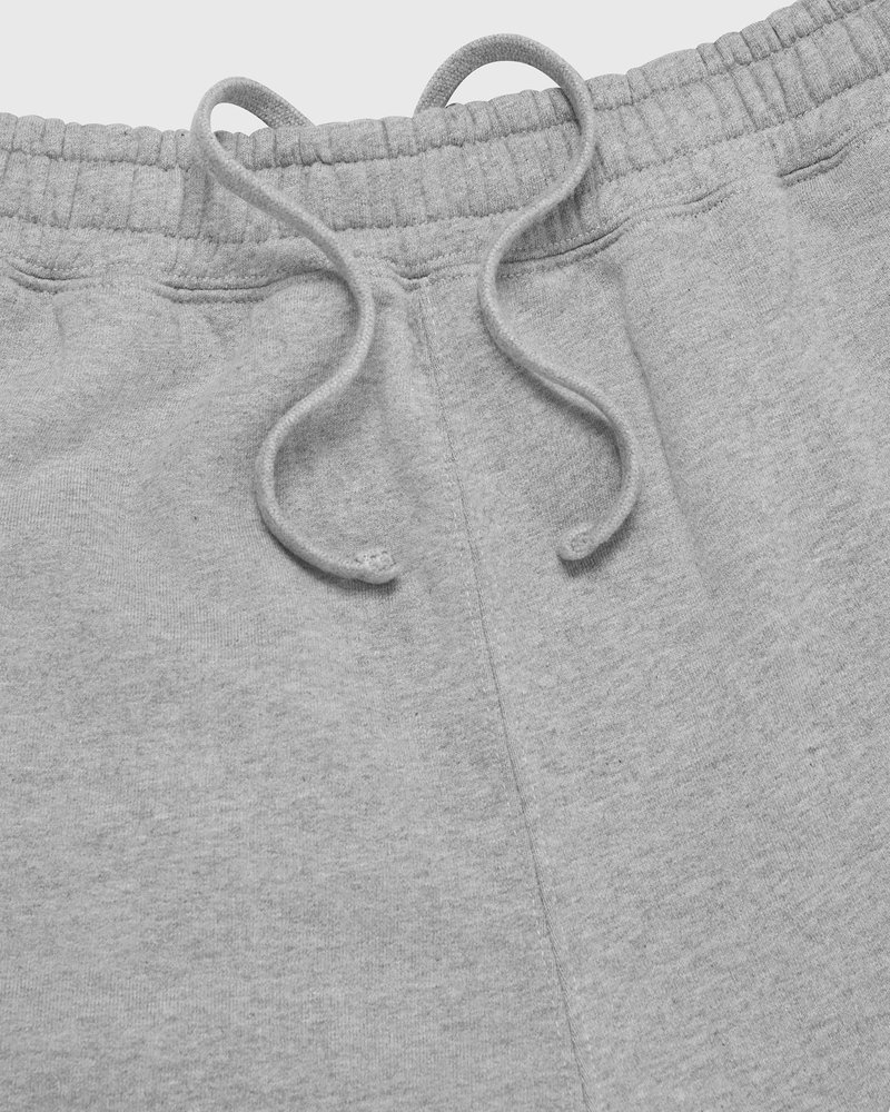 octobers very own ovo collegiate jogginghose mit offenem saum grau