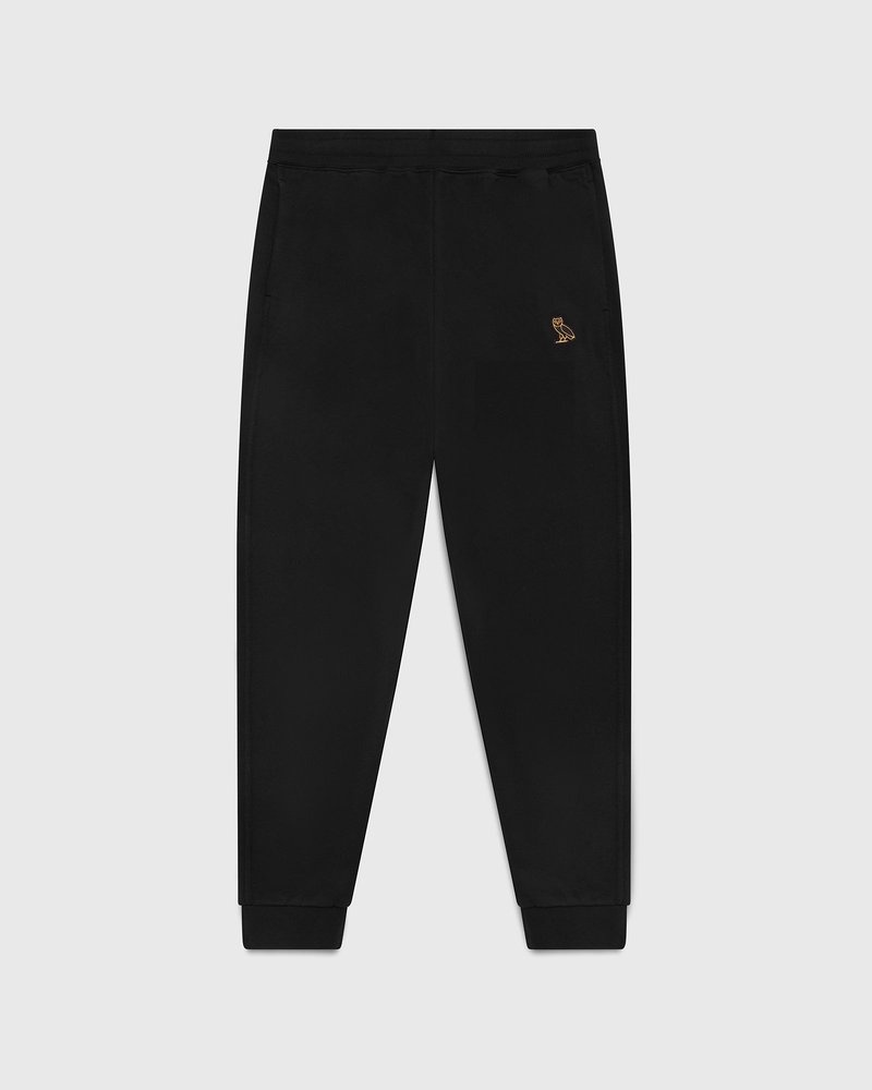 octobers very own ovo classic slim fit jogginghose schwarz
