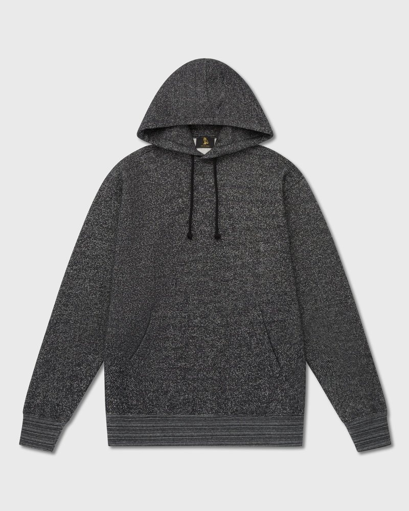 sweaters octobers very own ovo speckle fleece hoodie schwarz
