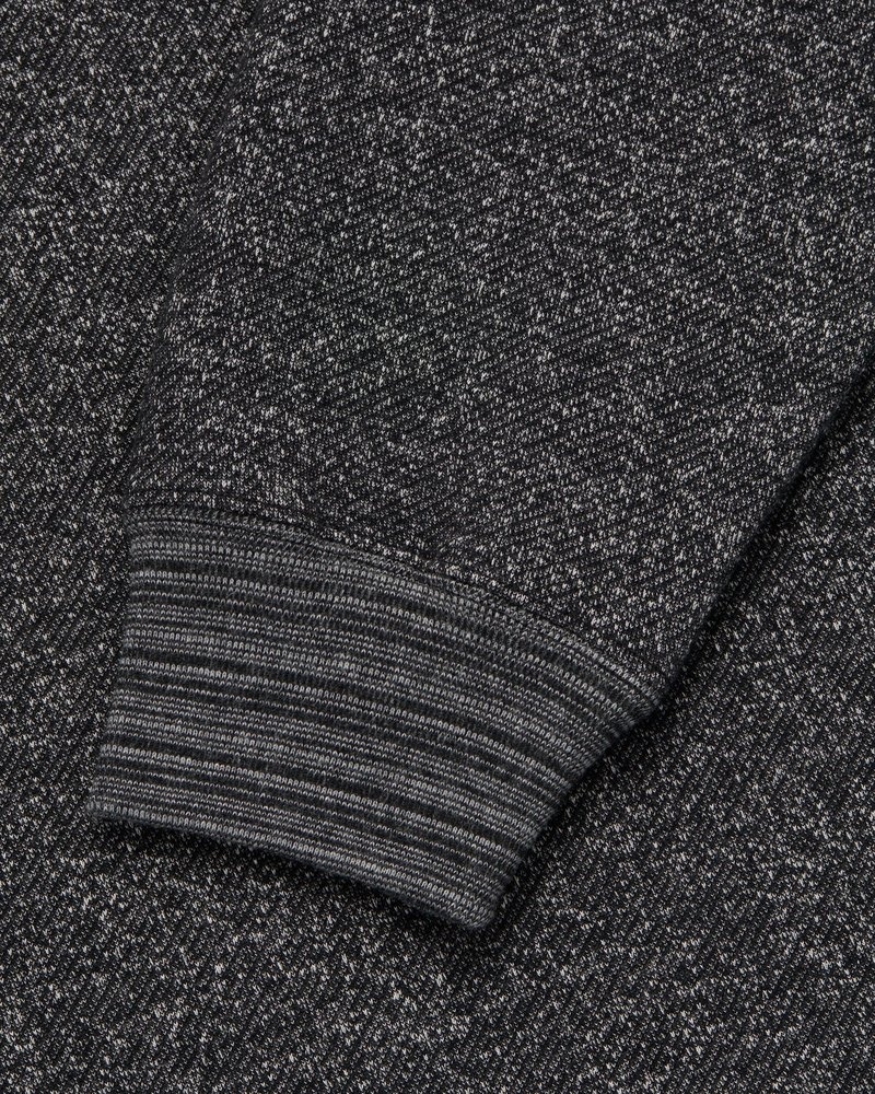 sweaters octobers very own ovo speckle fleece hoodie schwarz